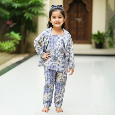 প্রিমিয়াম ৩ পিচের ব্লেজার সেট।