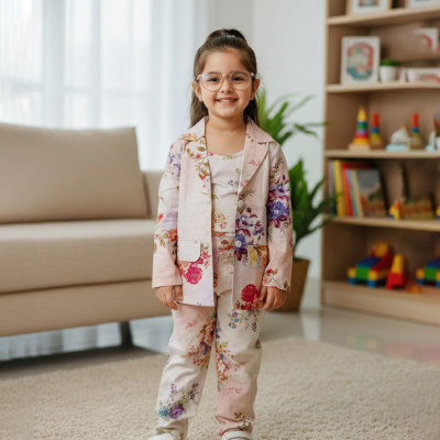 প্রিমিয়াম ৩ পিচের ব্লেজার সেট।